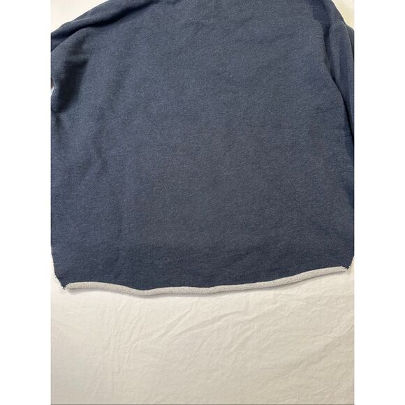 Frank & Eileen Sweatshirt Womens Oversized Crewneck Navy Size Medium - Picture 9 of 9